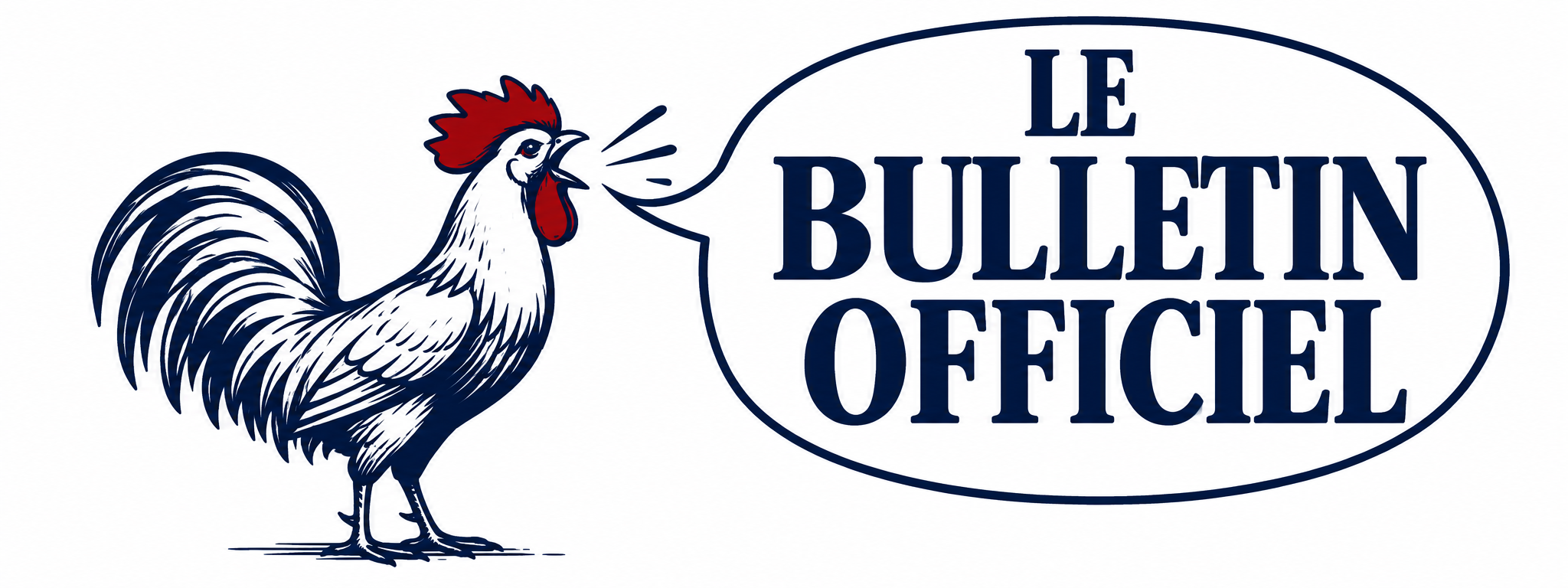 Le Bulletin Officiel — logo au coq